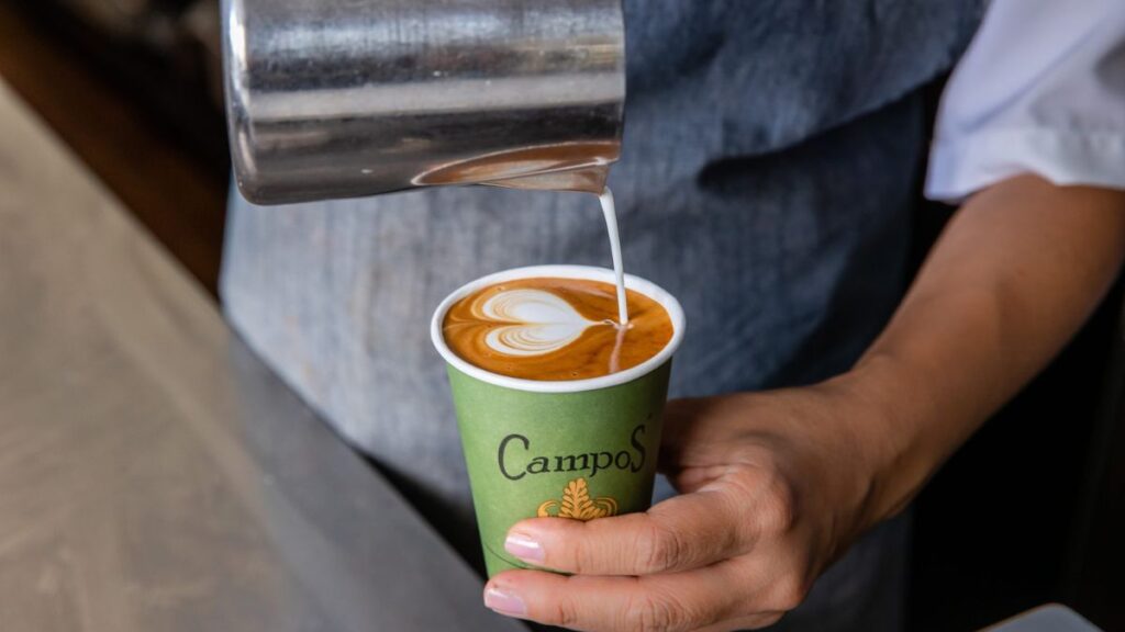 Quality coffee and coffee beans from Campos Coffee.