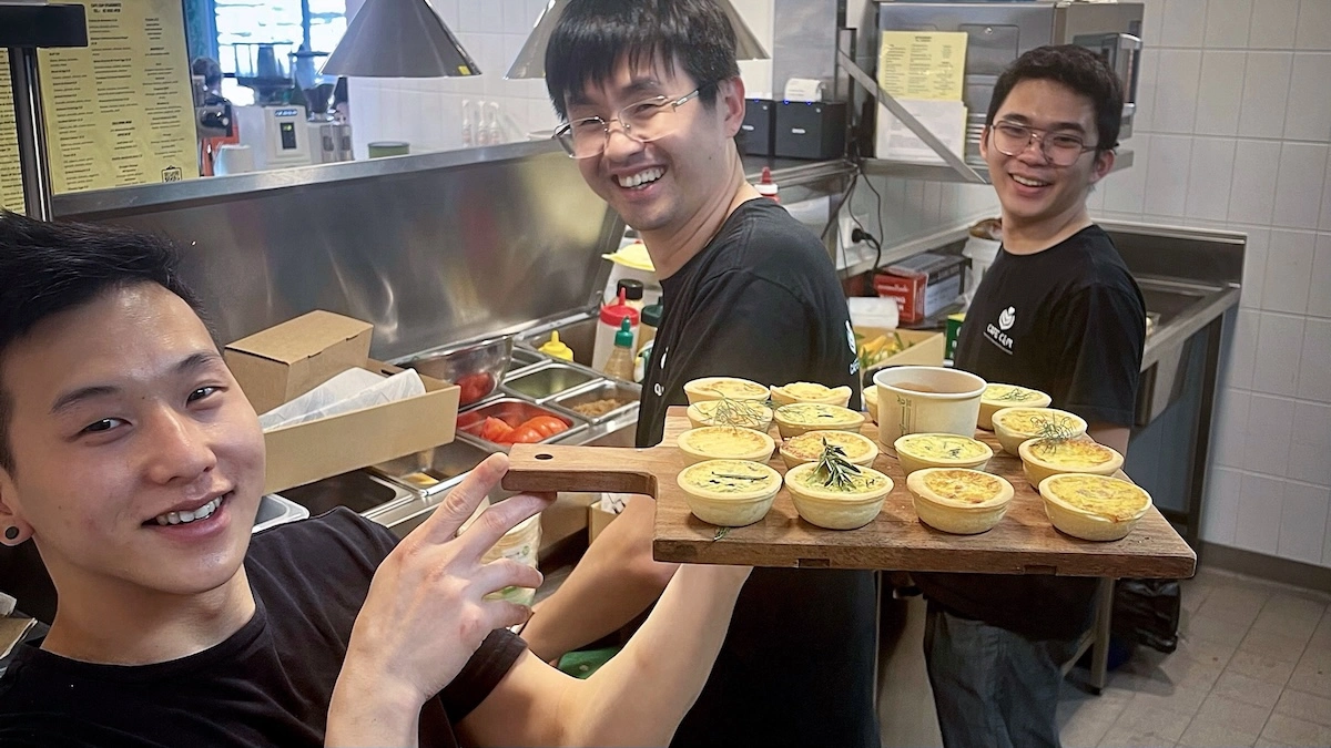 Chef Riske at Cafe C&M